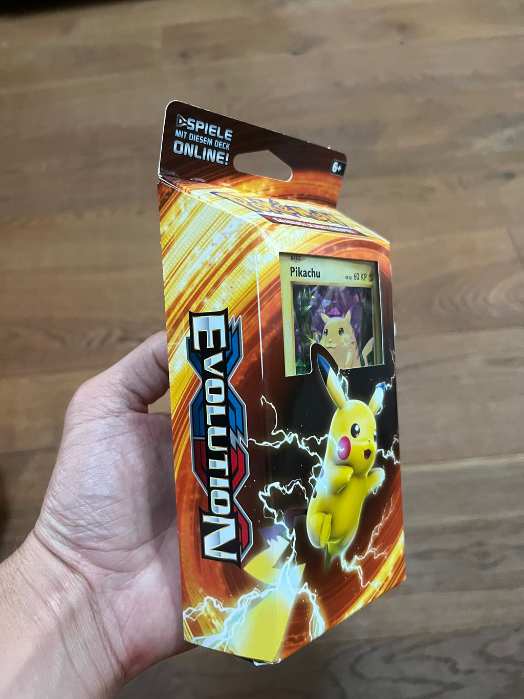 Pokemon Pikachu-Power Themendeck Evolutions sealed