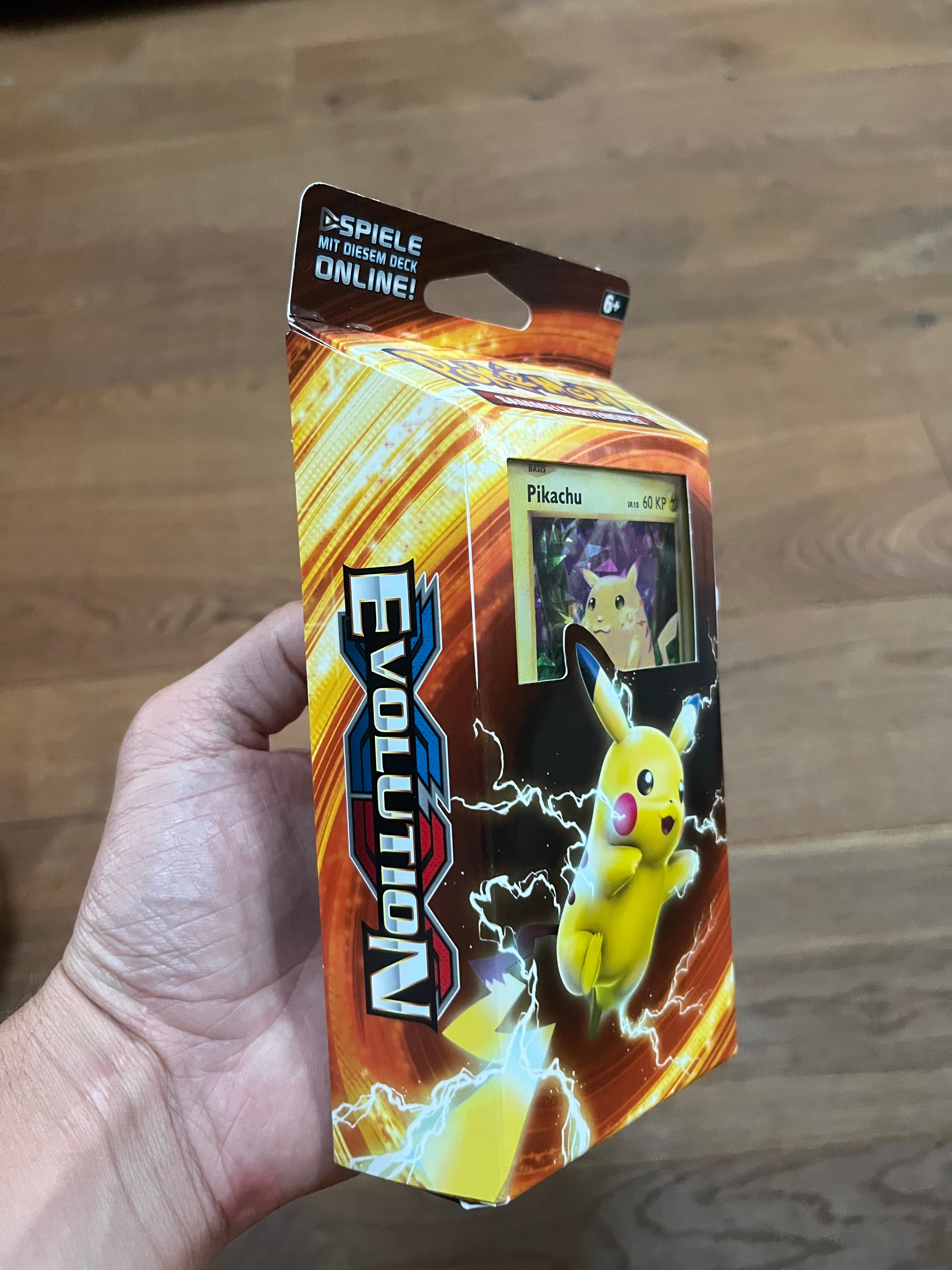 Pokemon Pikachu-Power Themendeck Evolutions sealed