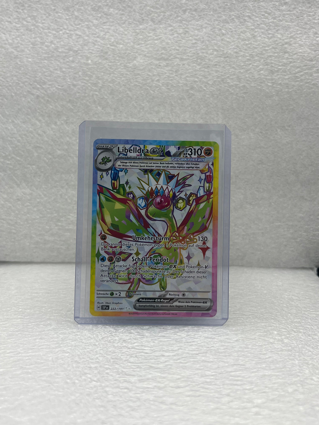 Surging Sparks - Libelldra ex - 222/191 - DEU - Near Mint