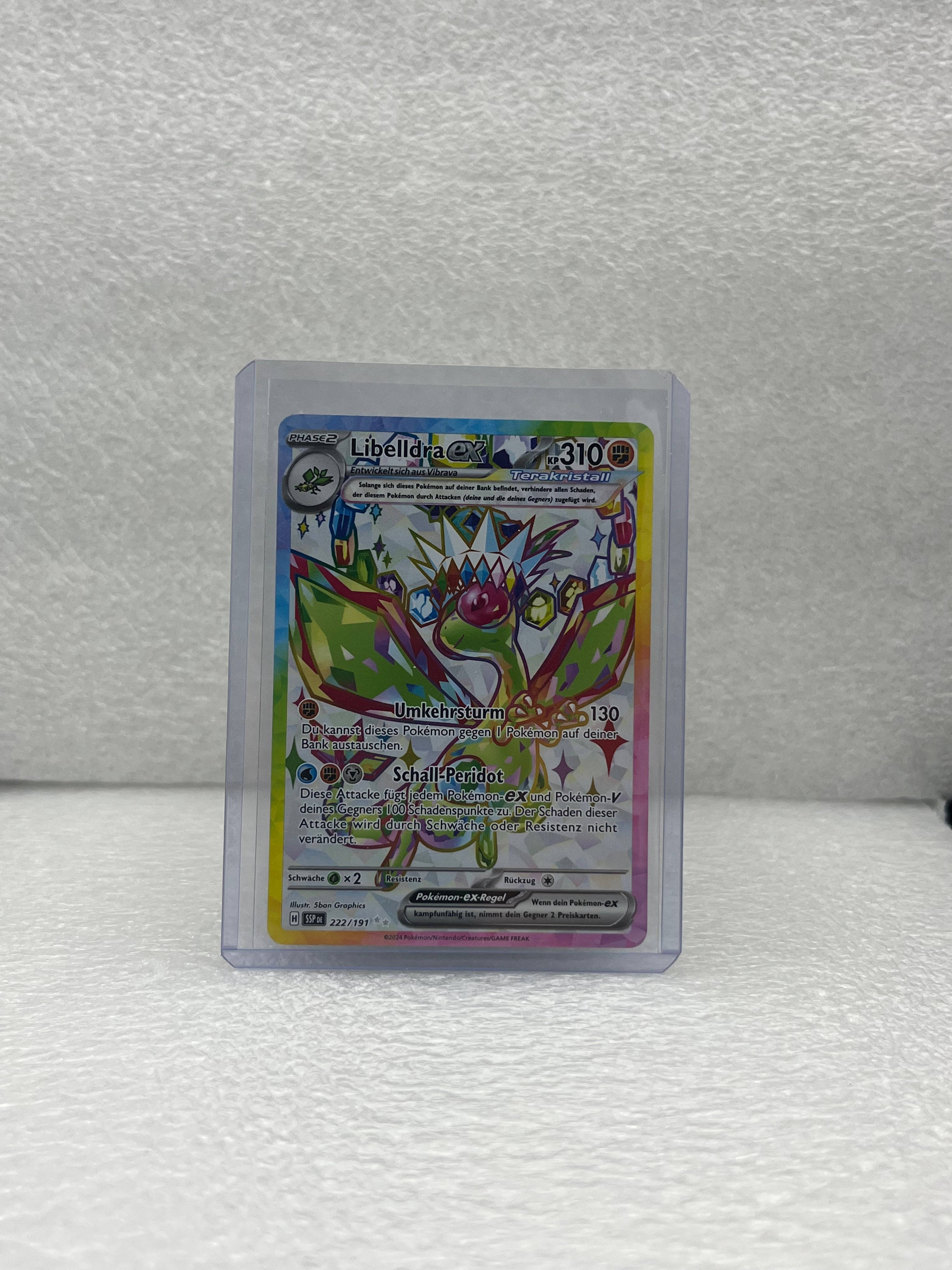 Surging Sparks - Libelldra ex - 222/191 - DEU - Near Mint