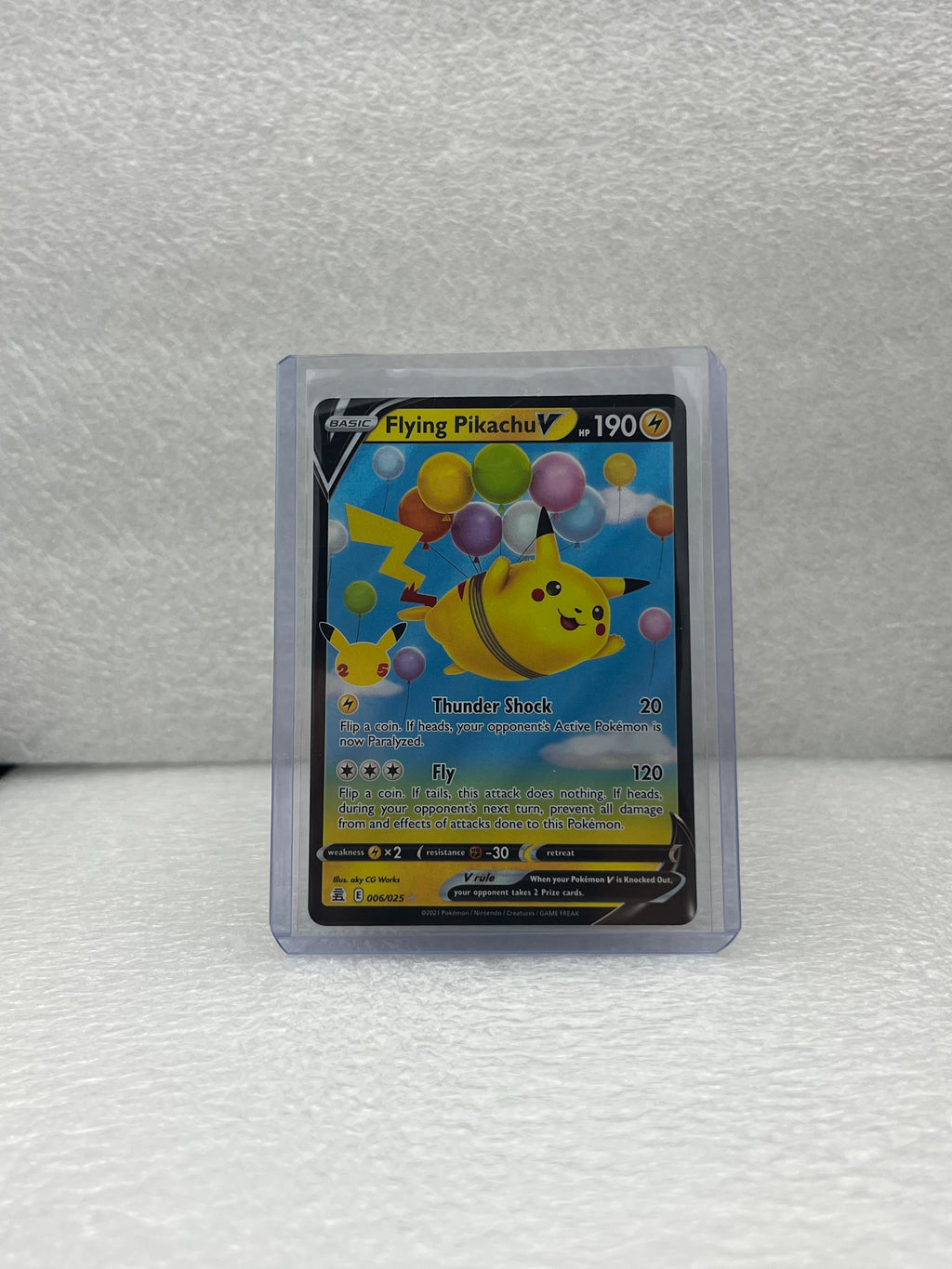 Celebrations - Flying Pikachu - 006/025 - ENG - Near Mint