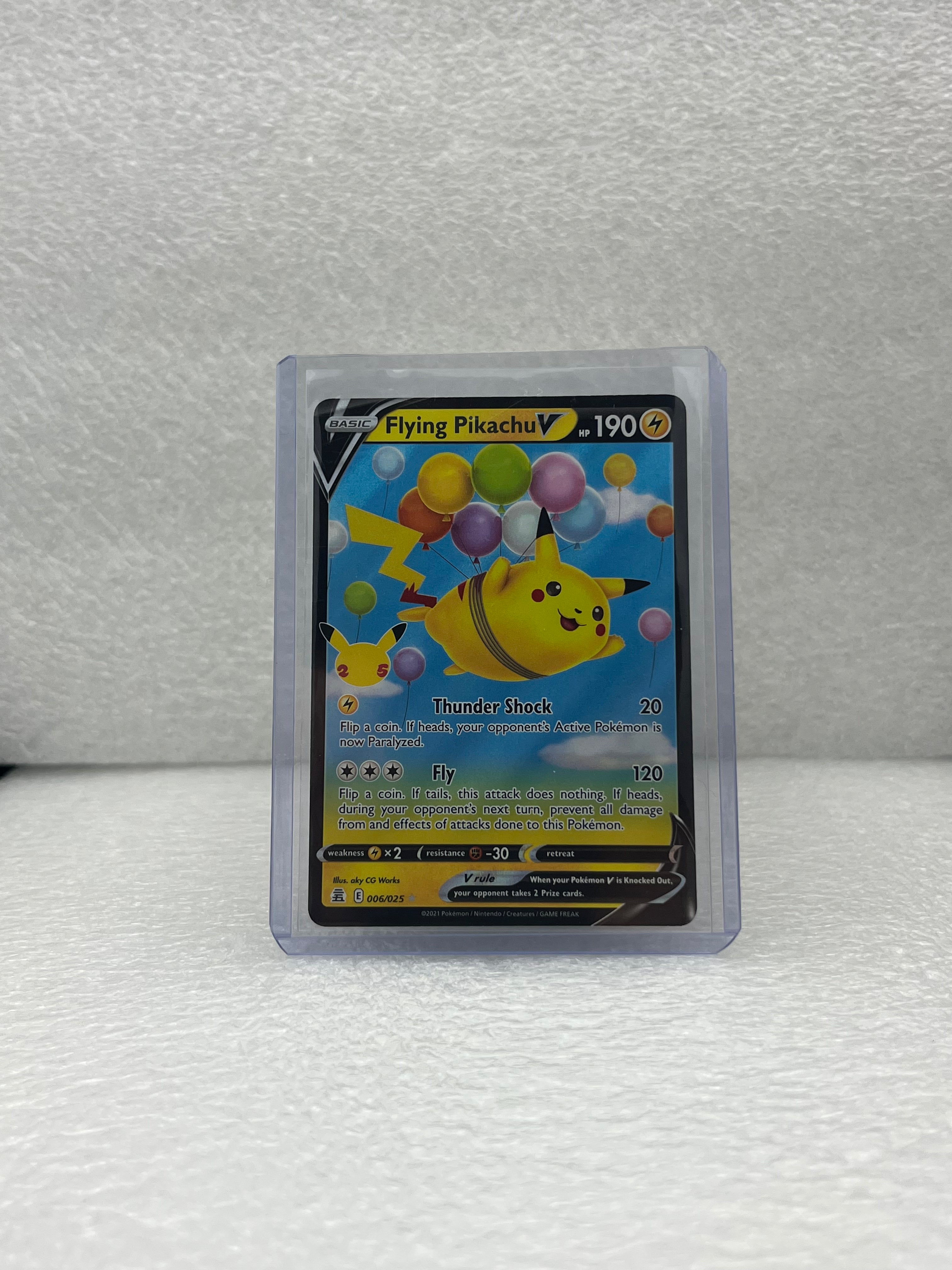 Celebrations - Flying Pikachu - 006/025 - ENG - Near Mint