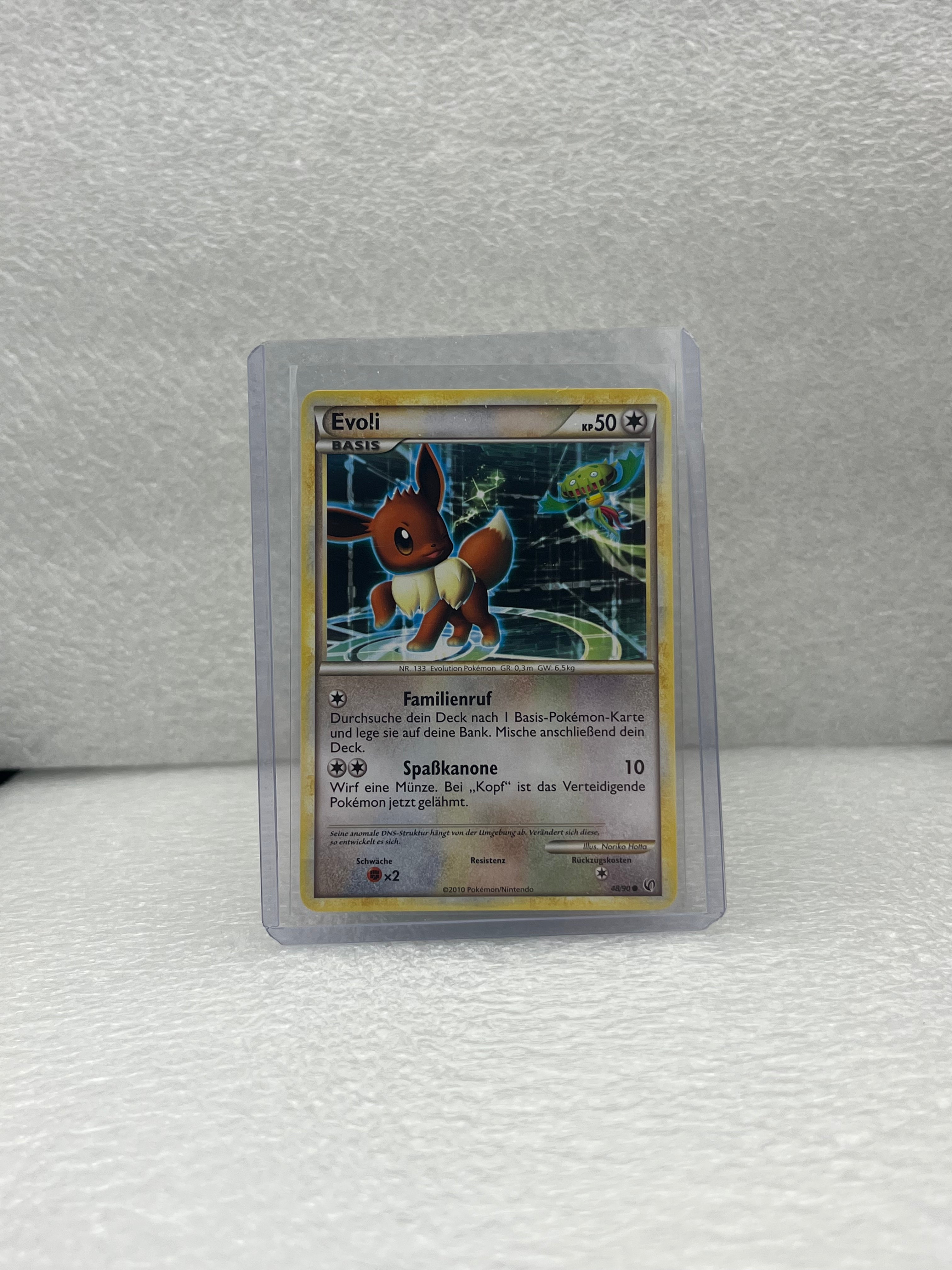 Heartgold Soulsilver Undaunted - Evoli - 48 - DEU - Near Mint