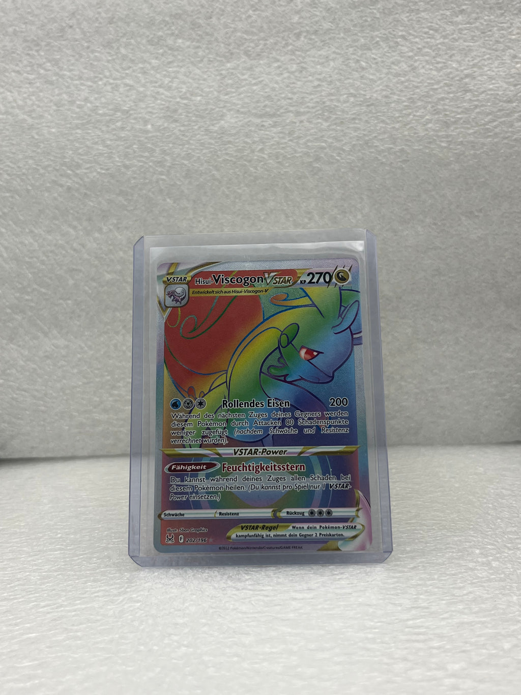 Lost Origin - Hisui-Viscogon VStar - 202/196 - DEU - Near Mint
