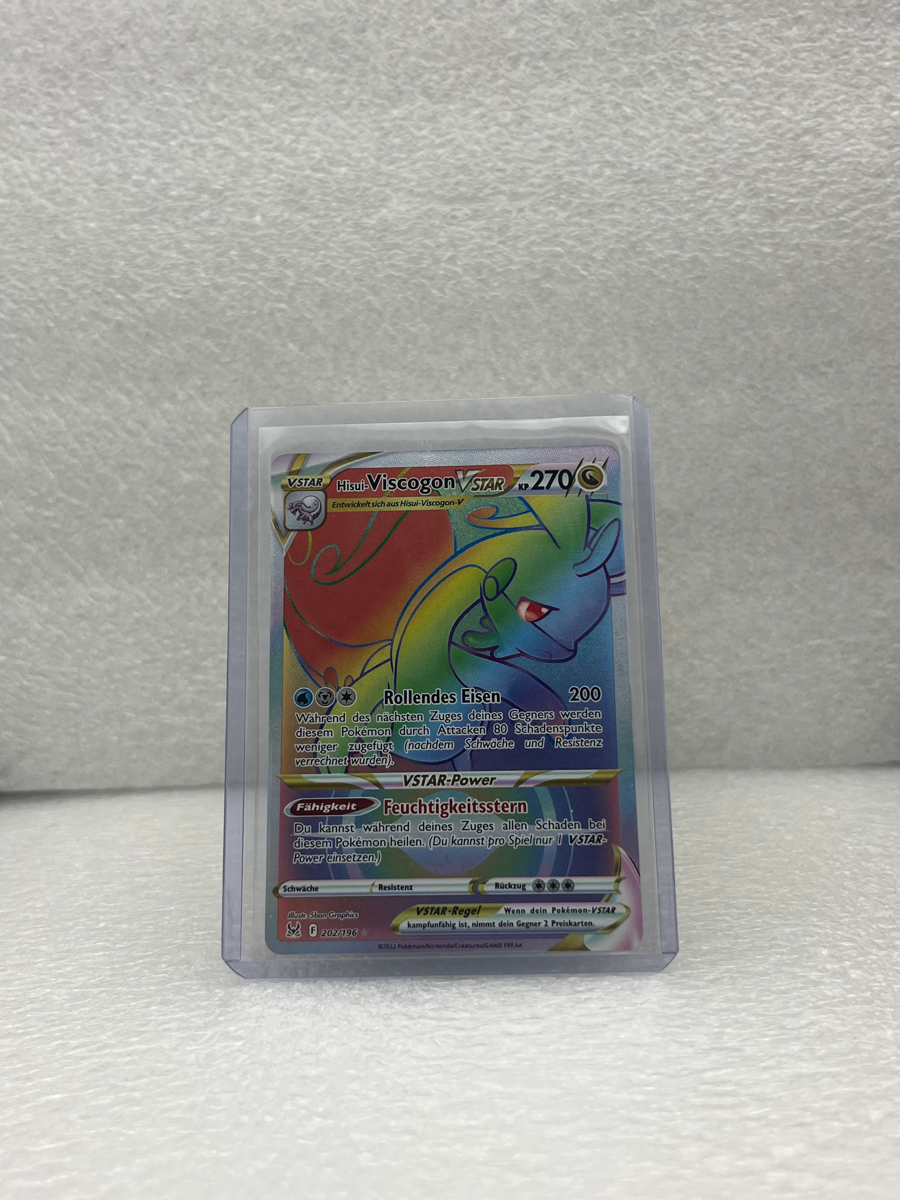 Lost Origin - Hisui-Viscogon VStar - 202/196 - DEU - Near Mint