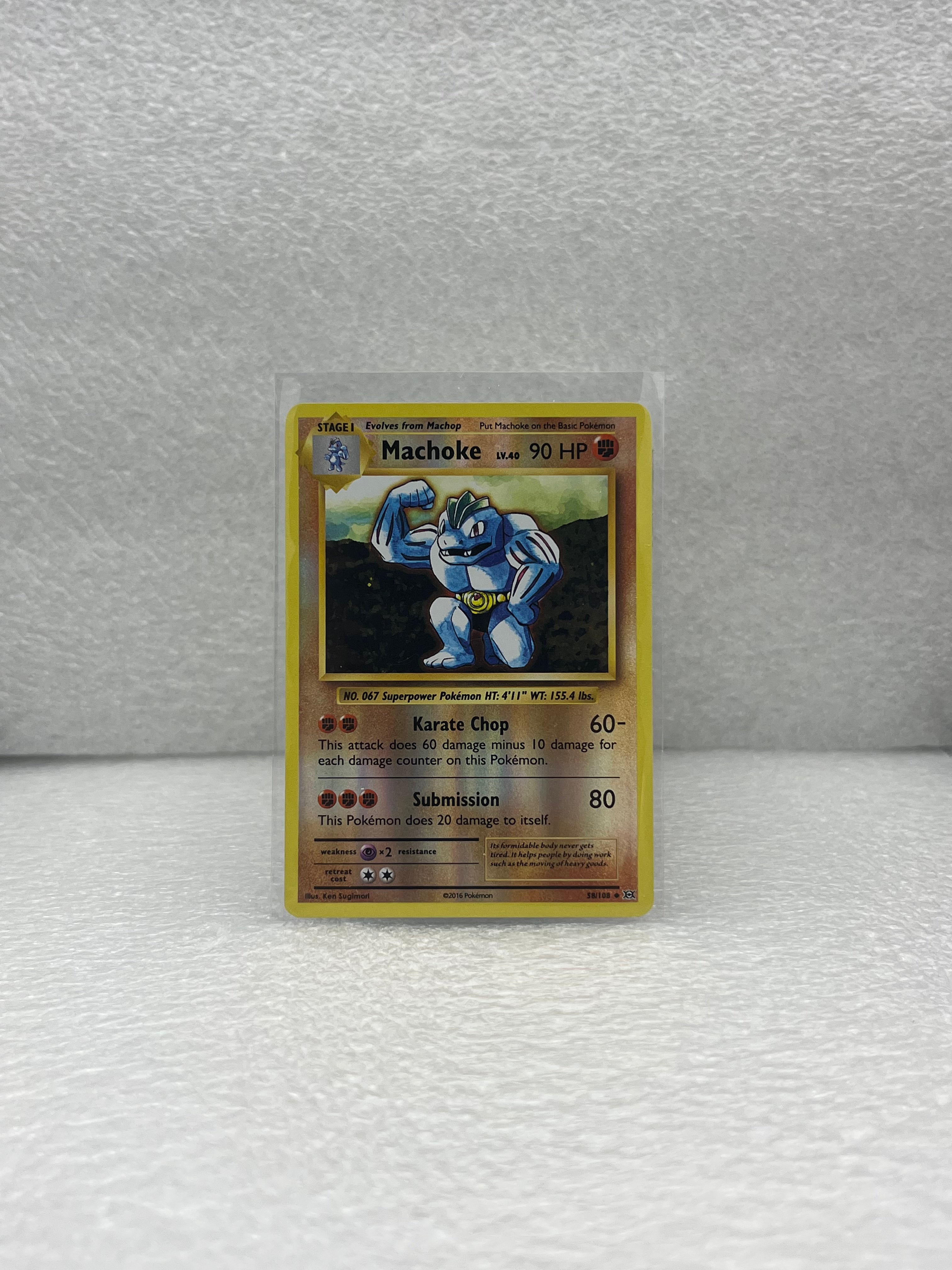 Evolutions - Machoke (Reverse Holo) - 58/108 - ENG - Near Mint