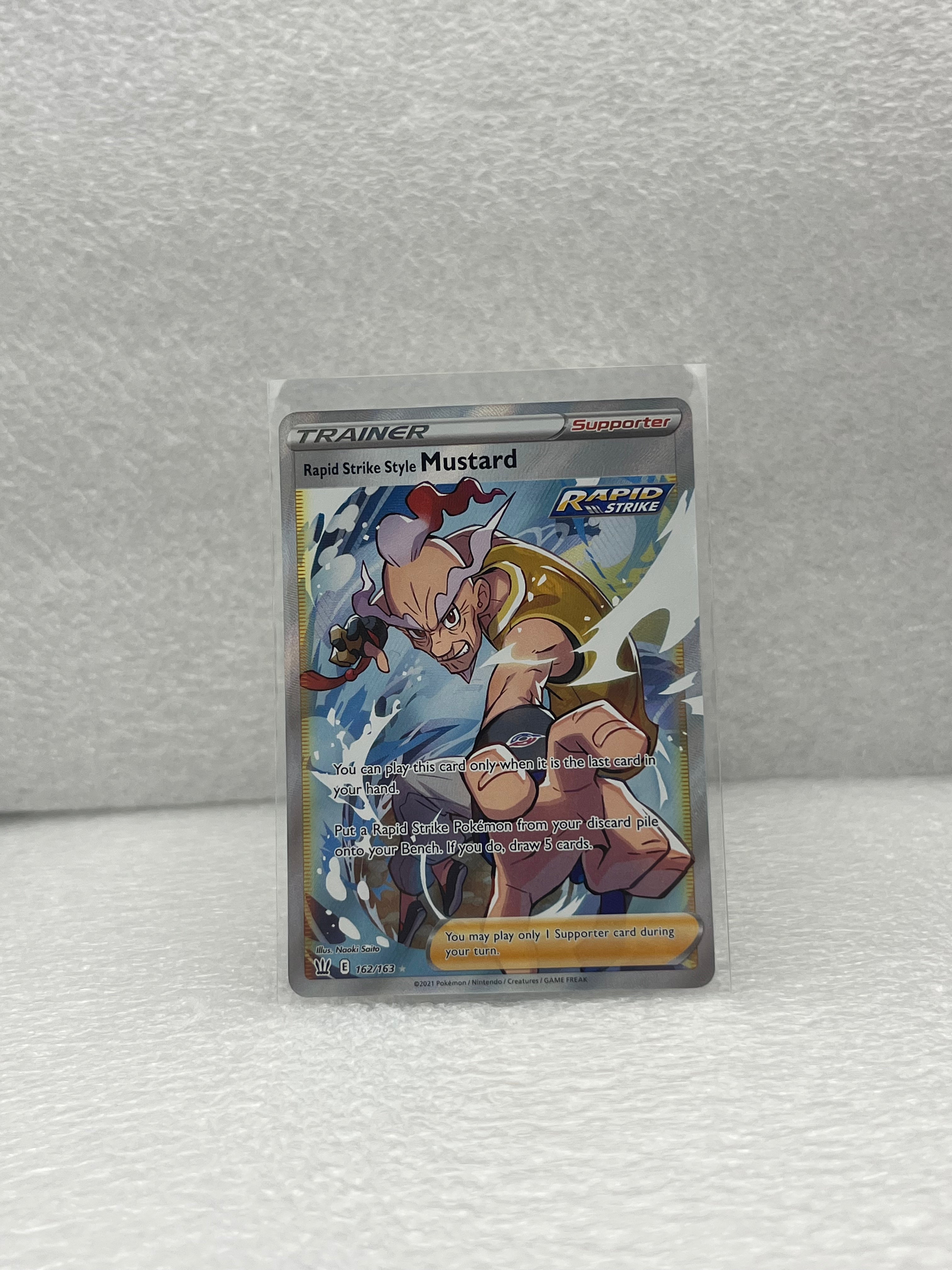 Battle Styles - Rapid Strike Style Mustard - 162/163 - ENG - Near Mint